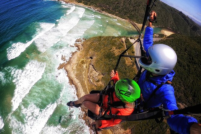 Tandem Paragliding Wilderness South Africa - Taking Off Above Sedgefield