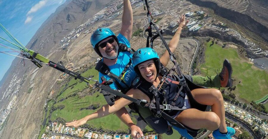Tenerife: Acrobatic Paragliding Tandem Flight - The landing usually brings you to Playa de la Enramada