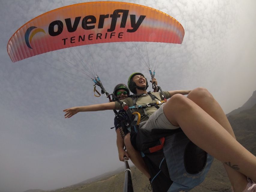 Tenerife: Acrobatic Paragliding Tandem Flight - Weather and cancellation flexibility