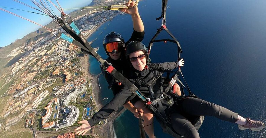 Tenerife: Discover the paragliding experience of a lifetime! - Pickup from Adeje, Playa Paraíso, and the resort coast