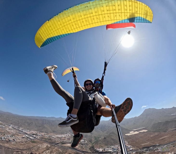 Tenerife: Tandem Paragliding in Adeje with hotel transfer - The safety briefing and your first few steps