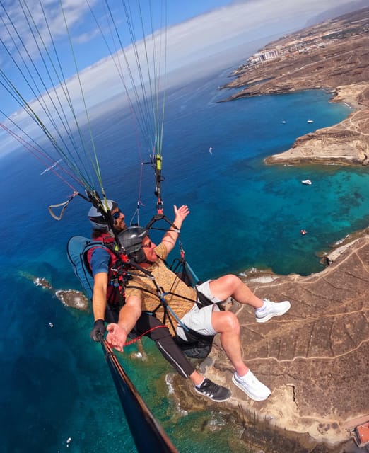 The Best Paragliding Experience in Tenerife - A gentle return to Playa de la Enramada