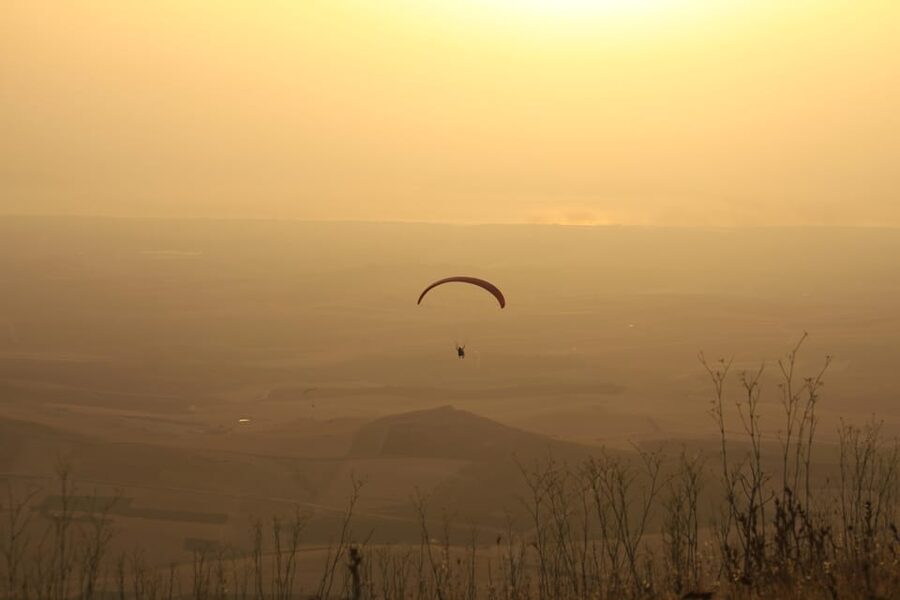 Trapani: Paragliding flight with GoPro photos and videos - The tandem flight and the feeling of open air
