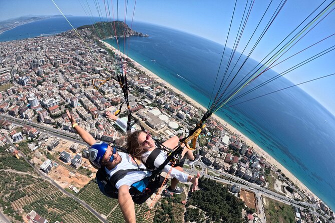 Ulusky Paragliding Alanya - The 15-minute flight over Alanya