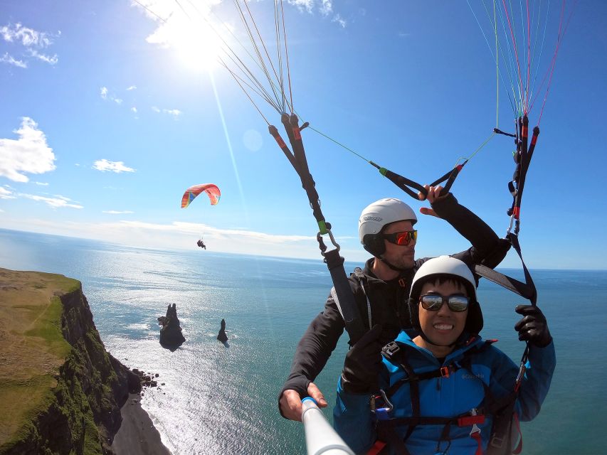 Vík: Paragliding Tandem Flight - Key points at a glance