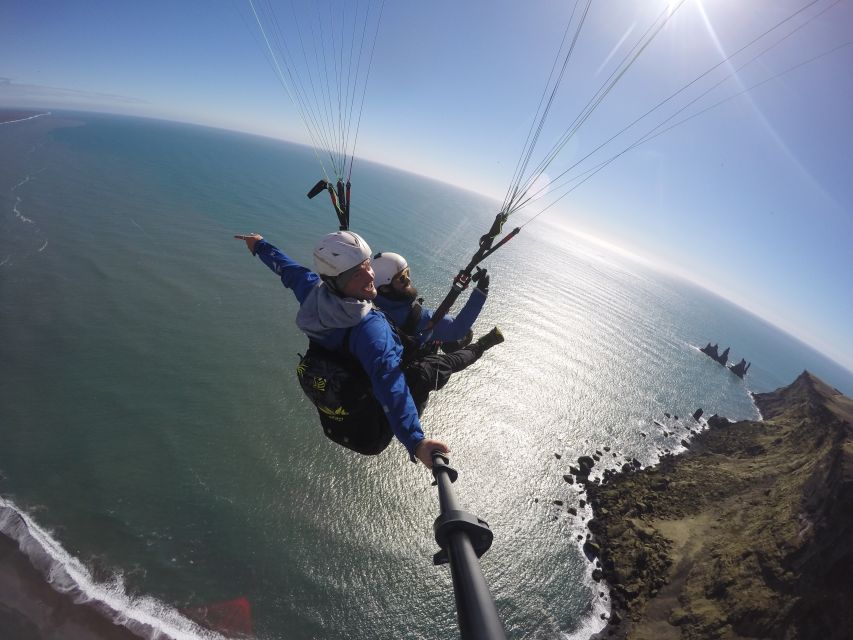 Vík: Paragliding Tandem Flight - What the Vík flight really feels like