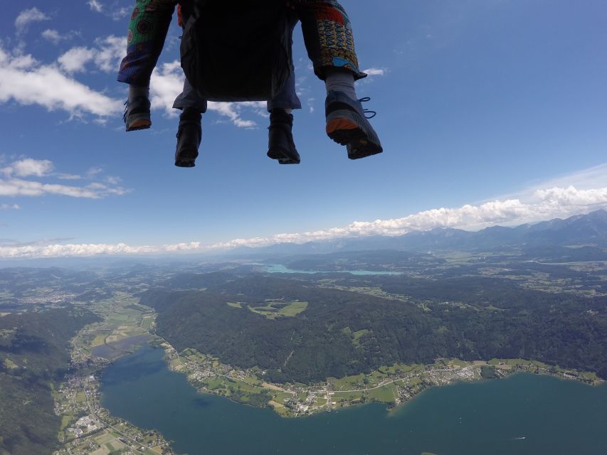 Villach/Ossiachersee: Paragliding "Action" Tandemflug - The Ossiachersee scenic flight