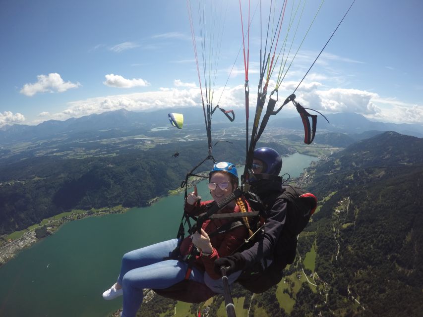Villach/Ossiachersee: Paragliding "Panorama" Tandemflug - Why the Gerlitzen Panorama Flight Is Special