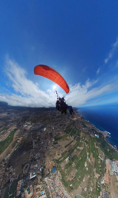 Vuelo Parapente Tenerife Teide (2200 metros) - What you will see from the air