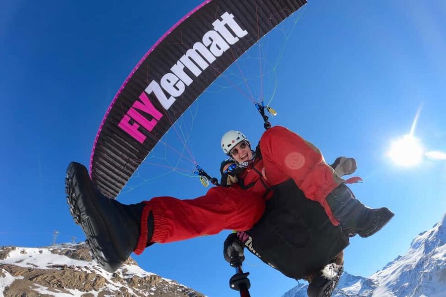 Zermatt: Paragliding Passenger Flight with Matterhorn Views - The ride up to Rothorn or Gornergrat