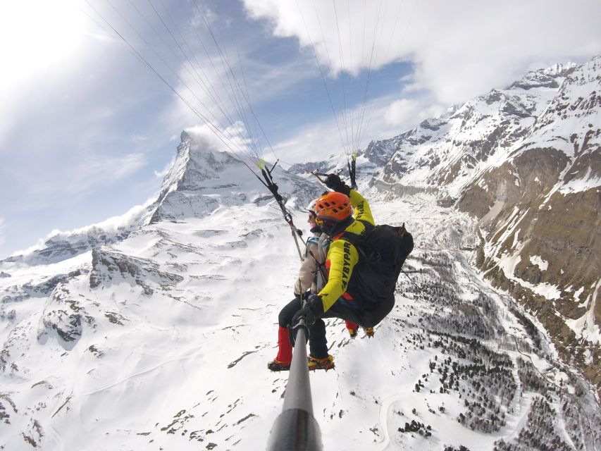 Zermatt: Paragliding Tandem Flight - Unterrothorn: your scenic launch setting