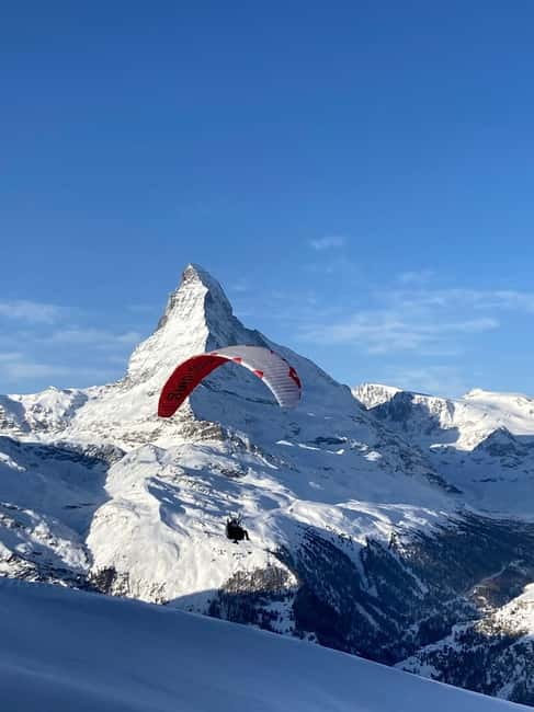 Zermatt: Tandem Paragliding Flight - Best Matterhorn Views - Landing back in the Zermatt valley